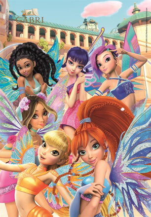 CLEMENTONI Puzzle Winx MAXI 104 dílků