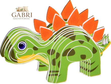 JOKOMISIADA 3D puzzle Dinosaurus Stegosaurus 36 dílků