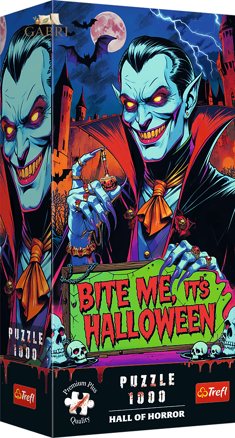 TREFL Puzzle Premium Plus Hall of Horror: Upír 1000 dílků
