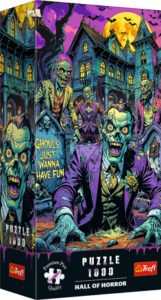 TREFL Puzzle Premium Plus Hall of Horror: Zombie 1000 dílků