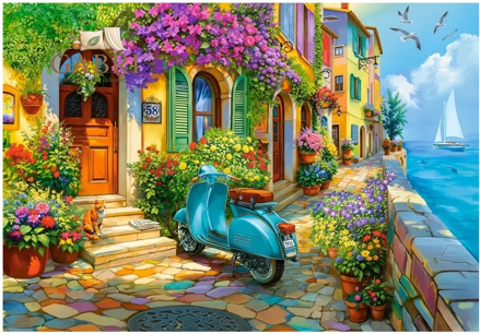 CASTORLAND Puzzle Pobřežní život 1000 dílků