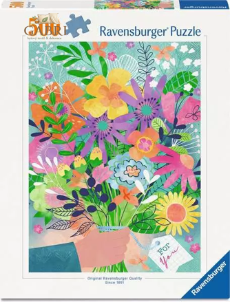RAVENSBURGER Puzzle Kytky pro Tebe 500 dílků