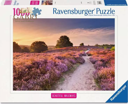 RAVENSBURGER Puzzle Růžová cesta 1000 dílků