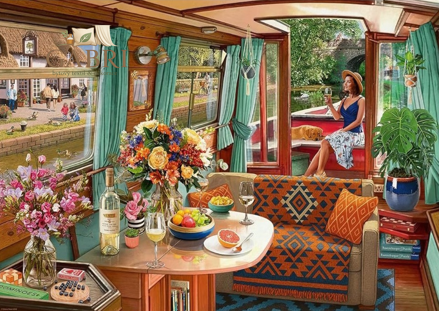 RAVENSBURGER Puzzle No.1 Okno do světa fantazie 1000 dílků