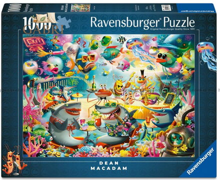 RAVENSBURGER Puzzle Pohoda pod hladinou 1000 dílků