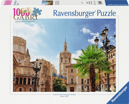 RAVENSBURGER Puzzle Náměstí Panny Marie 1000 dílků