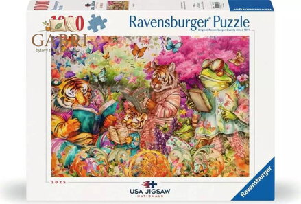 RAVENSBURGER Puzzle Knižní klub 1000 dílků