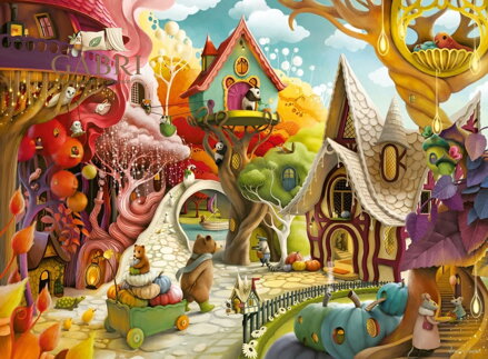 RAVENSBURGER Puzzle Domov, sladký domov 500 dílků