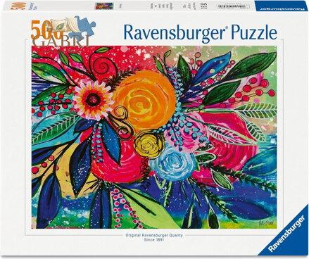 RAVENSBURGER Puzzle Rozmanitost barev 500 dílků