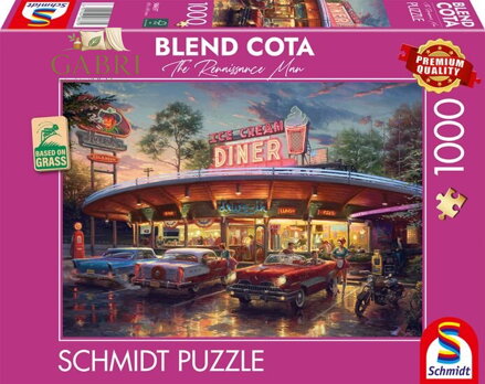 SCHMIDT Puzzle Americké bistro 1000 dílků