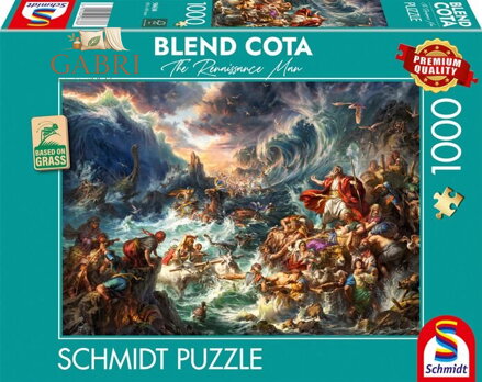 SCHMIDT Puzzle Cesta přes moře 1000 dílků