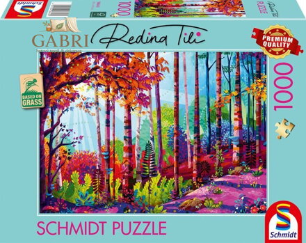 SCHMIDT Puzzle V srdci lesa 1000 dílků