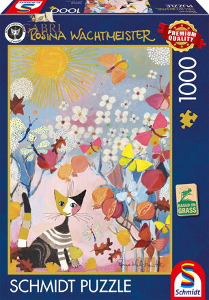 SCHMIDT Puzzle Proužkované kotě 1000 dílků