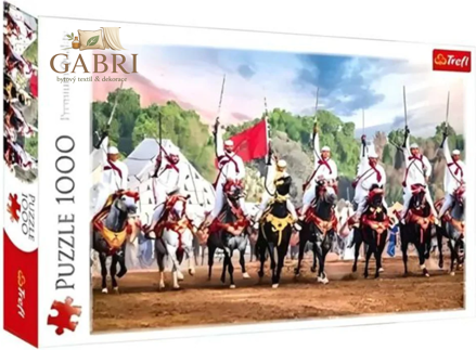 TREFL Puzzle Útok jezdců 1000 dílků