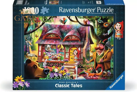 RAVENSBURGER Puzzle O Červené Karkulce 1000 dílků