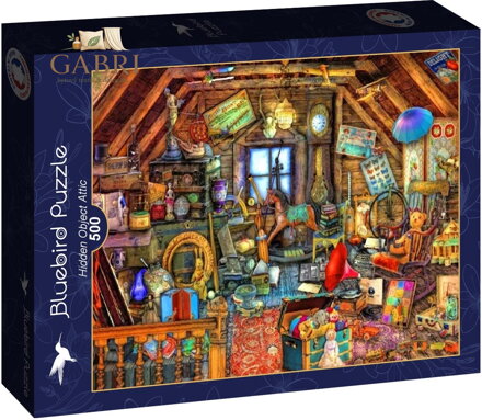 BLUEBIRD Puzzle Poklady z půdy 500 dílků