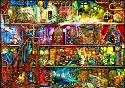 BLUEBIRD Puzzle Fantastická cesta 2000 dílků