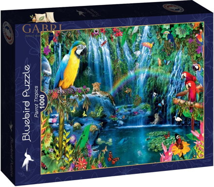 BLUEBIRD Puzzle Tropičtí papoušci 1000 dílků