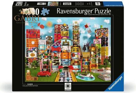 RAVENSBURGER Puzzle Eamesův fantastický dům 1500 dílků