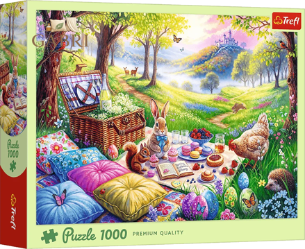 TREFL Puzzle Piknik na louce 1000 dílků
