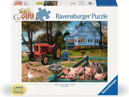 RAVENSBURGER Puzzle Život na venkově XXL 300 dílků