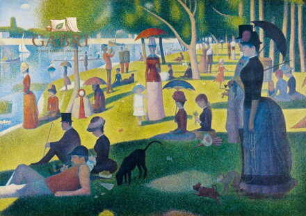 BLUEBIRD Puzzle Nedělní odpoledne na ostrově La Grande Jatte 1000 dílků