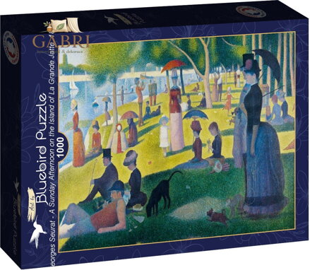 BLUEBIRD Puzzle Nedělní odpoledne na ostrově La Grande Jatte 1000 dílků
