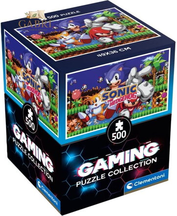 CLEMENTONI Puzzle Gaming Collection: Sonic 500 dílků