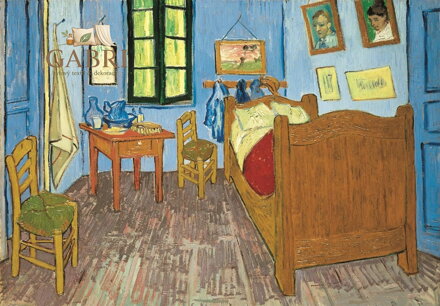 CLEMENTONI Puzzle Museum Collection: Ložnice v Arles 1000 dílků