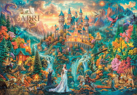 CLEMENTONI Puzzle Skrytá říše 2000 dílků