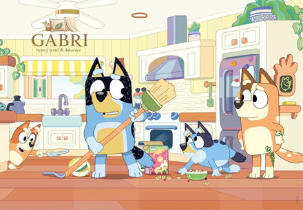 CLEMENTONI Puzzle Bluey 60 dílků