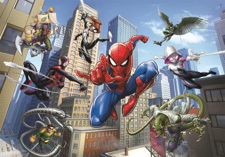 CLEMENTONI Puzzle Spiderman: Boj 104 dílků