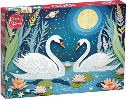 CHERRY PAZZI Puzzle Schůzka při měsíčku 1000 dílků