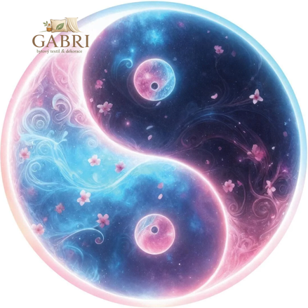 ART PUZZLE Kulaté puzzle Jing a jang 570 dílků