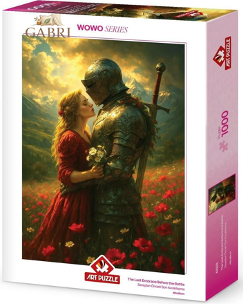 ART PUZZLE Puzzle Poslední objetí před bitvou 1000 dílků