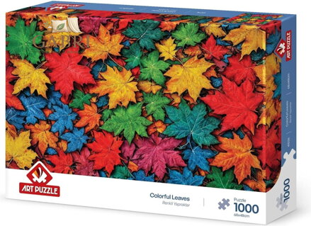 ART PUZZLE Puzzle Barevné listy 1000 dílků