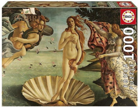 EDUCA Puzzle Zrození Venuše 1000 dílků