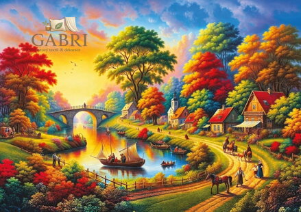 ART PUZZLE Puzzle Festival u řeky 1500 dílků