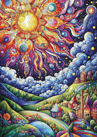 ART PUZZLE Puzzle Kosmický dosah 1500 dílků