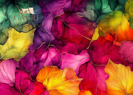 ENJOY Puzzle Abstraktní podzimní listí 1000 dílků