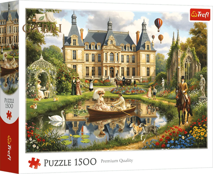 TREFL Puzzle Palác u vody 1500 dílků