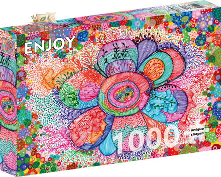 ENJOY Puzzle Květinový rytmus 1000 dílků
