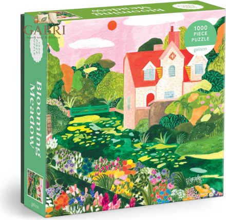 GALISON Puzzle Rozkvetlá louka 1000 dílků