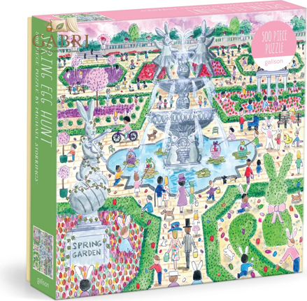 GALISON Čtvercové puzzle Velikonoční hledání vajíček 500 dílků