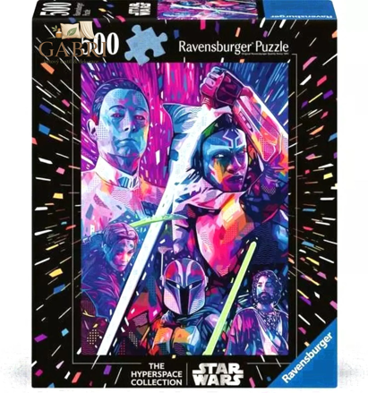 RAVENSBURGER Puzzle Star Wars Hyperspace: Ahsoka XXL 500 dílků