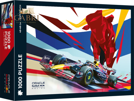TREFL Puzzle Soft Touch: Automobilist: Red Bull Racing - Velká cena Rakouska 1000 dílků