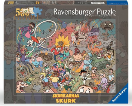 RAVENSBURGER Puzzle Skurkarnas Skurk 500 dílků