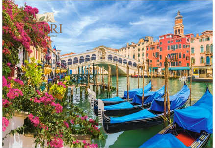 CASTORLAND Puzzle Velký kanál v Benátkách 500 dílků