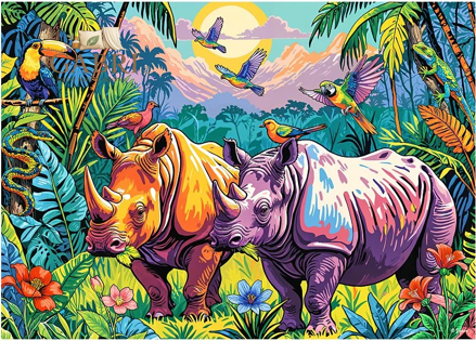 CHERRY PAZZI Puzzle Společné chvíle pohody 1000 dílků