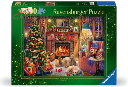RAVENSBURGER Puzzle Štědrý večer 1500 dílků